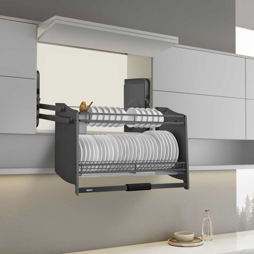 Dish & Bowl Lift Basket, Nano-coating | Kitchen Line International